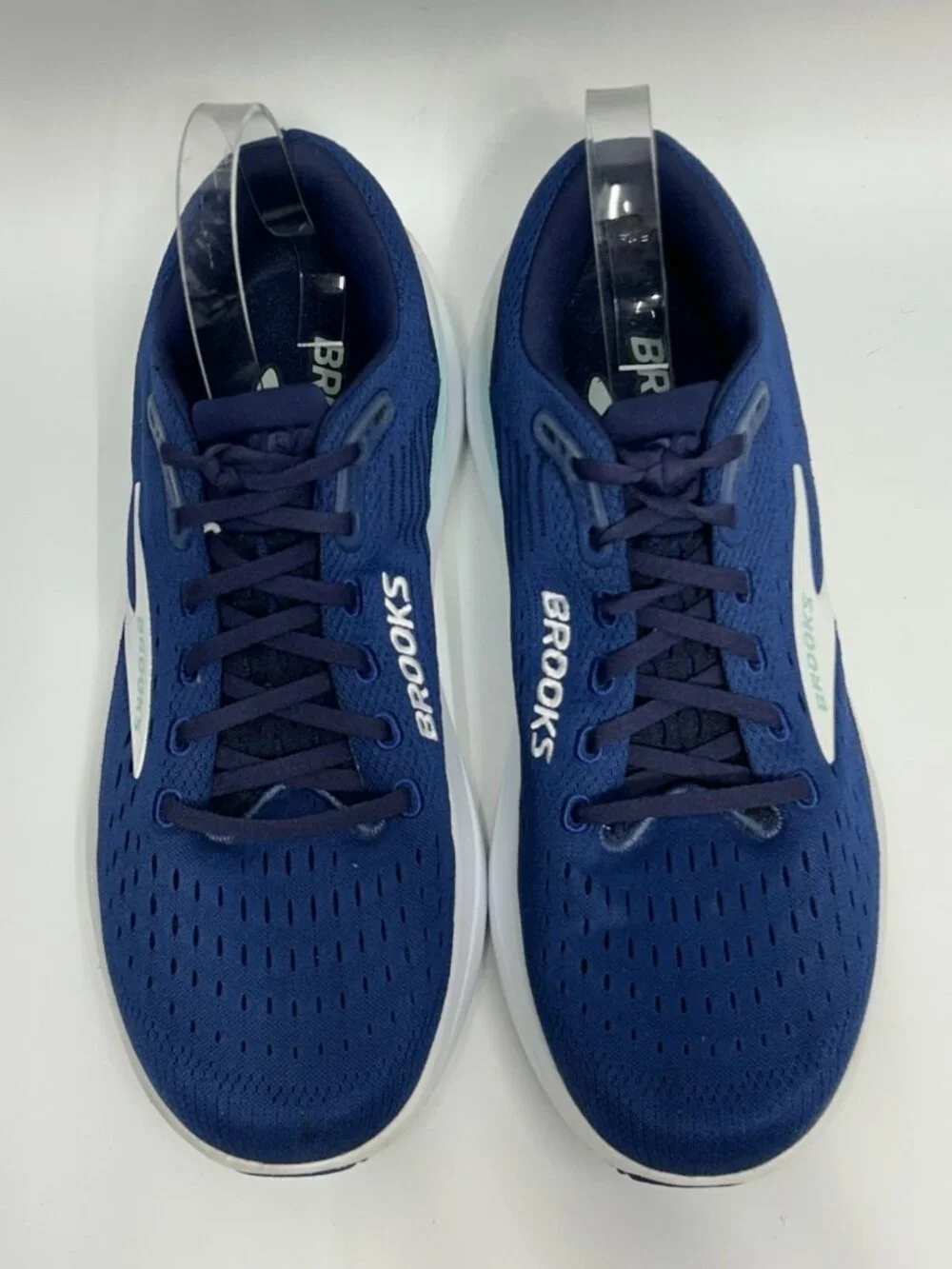 Brooks GHOST MAX 3 Shoes Womens 12 Navy Peacock Blue Walking Sneakers EXC